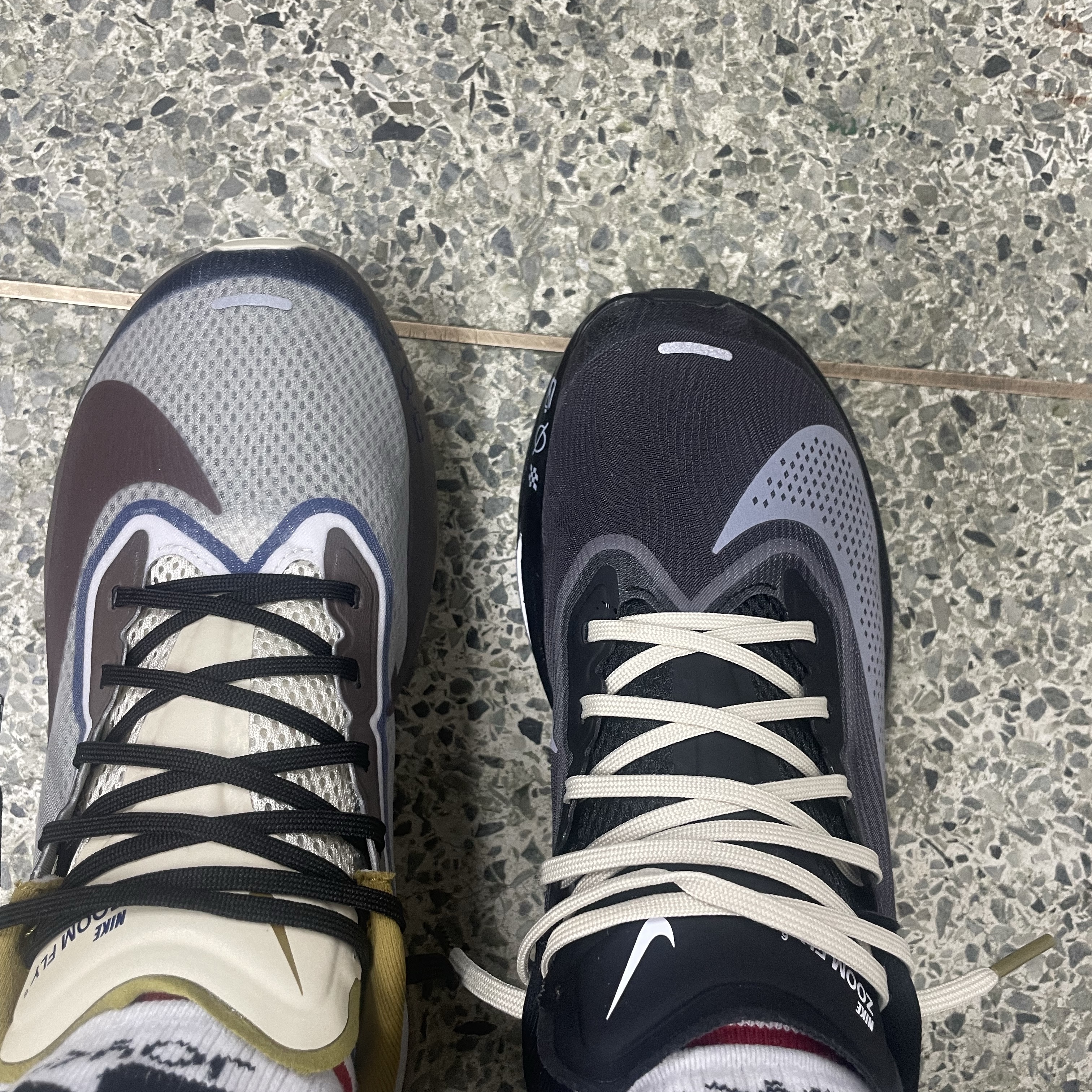 Nike Zoom Fly 6 PRM Light Bone Cave Stone 착용 스타일