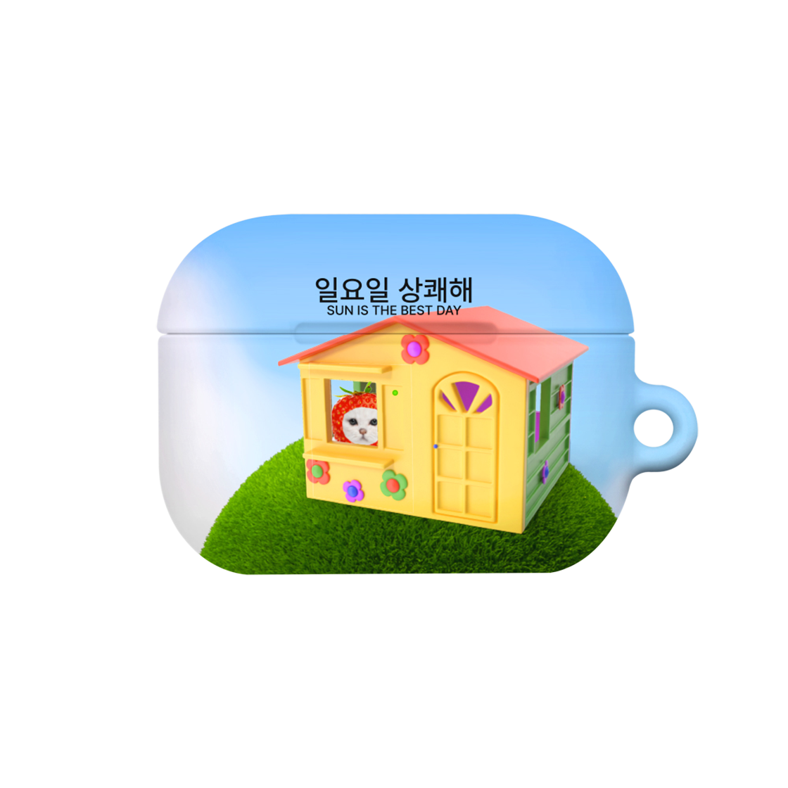 E2504_0280 [EARPEARP X KIMS FRUITS] Sunday Feels Fresh AirPods Pro Hard Case