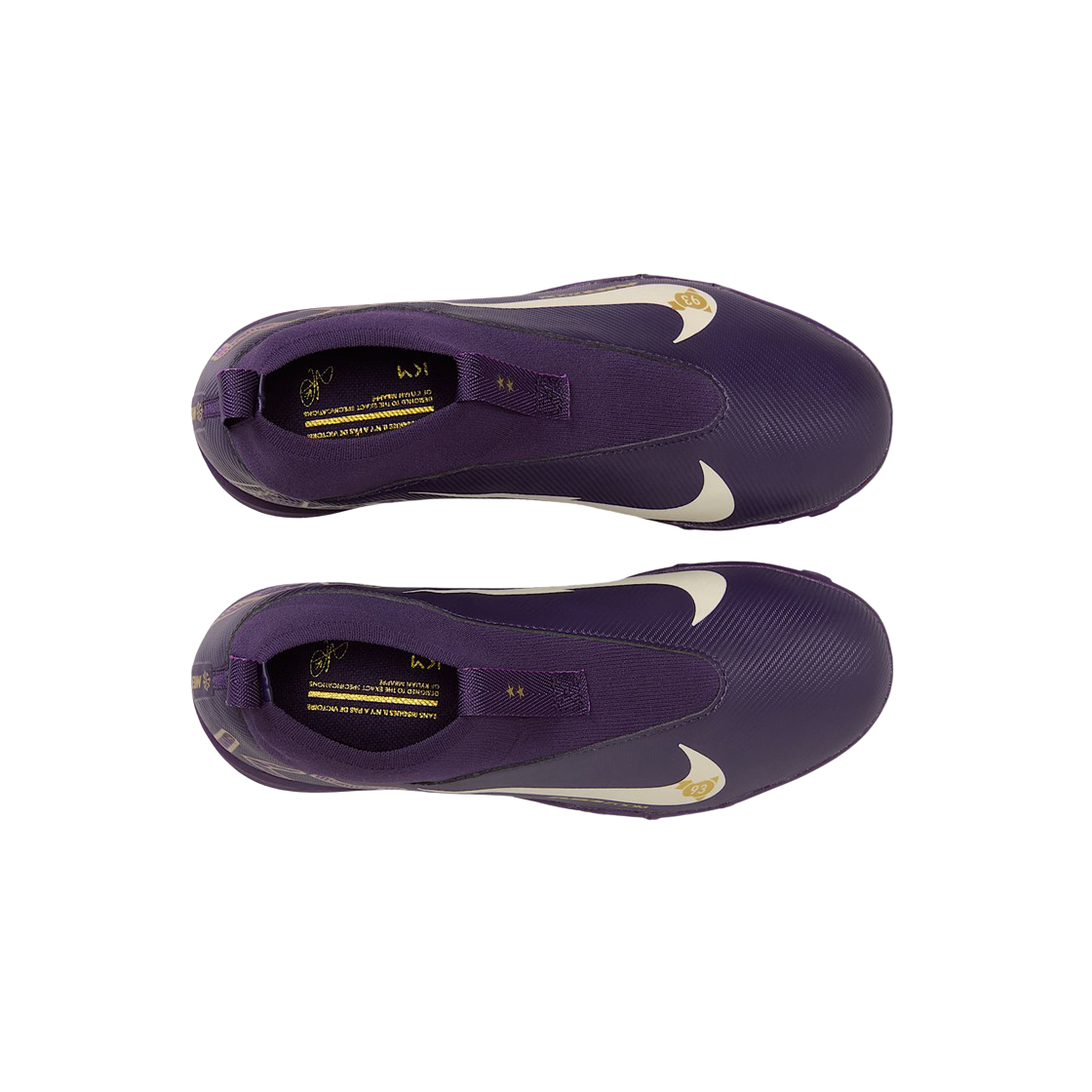 (JR) 나이키 줌 머큐리얼 슈퍼플라이 10 아카데미 KM TF 그랜드 퍼플 페일 아이보리((JR) Nike Zoom Mercurial Superfly 10 Academy KM TF Grand Purple Pale Ivory) - 2