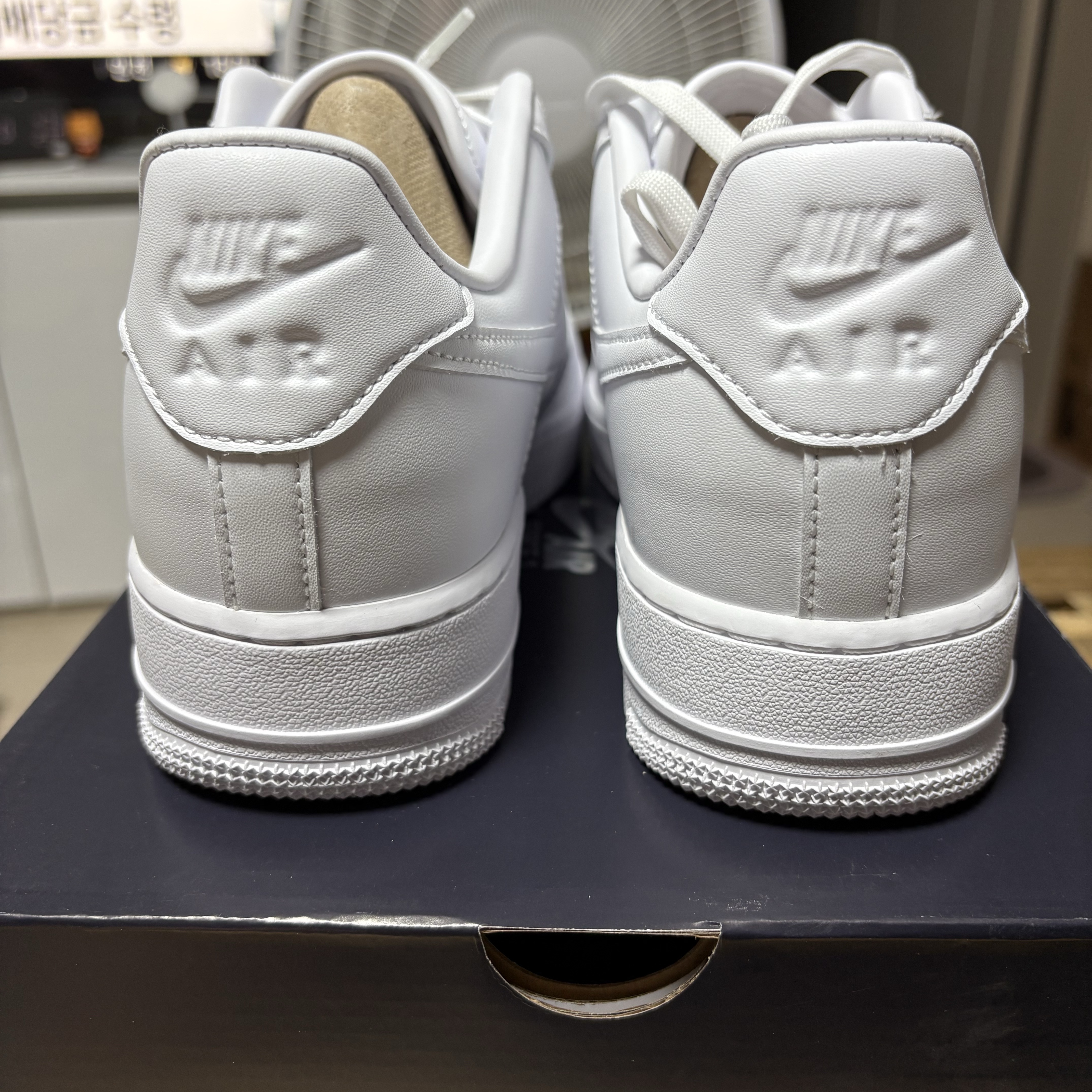Nike Air Force 1 '07 Fresh White 착용 스타일 - 5