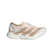 (W) Adidas Adizero Adios Pro 4 Chalk White Warm Sandstone
