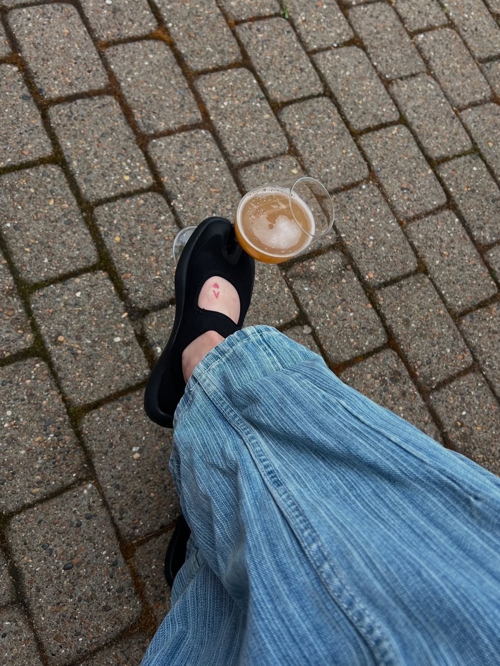 Tabi Sandal Black - 25SS 착용 스타일 - 3