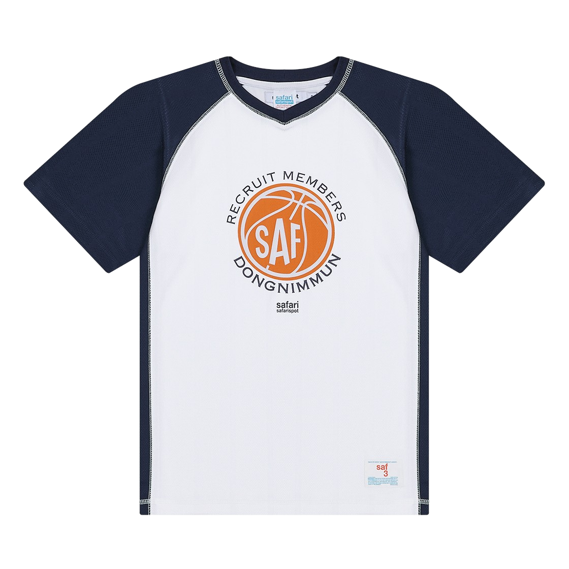 사파리스팟 어센틱 오렌지 카운티 져지 - 화이트/네이비(Safarispot Authentic Orange County Jersey White/Navy) - 1
