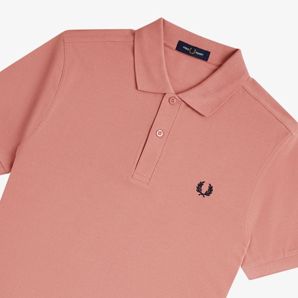 프레드페리 M6000 플레인 프레드페리 셔츠 퍼티핑크/네이비(Fred Perry The Fred Perry Shirt Putty Pink/Navy) - 4