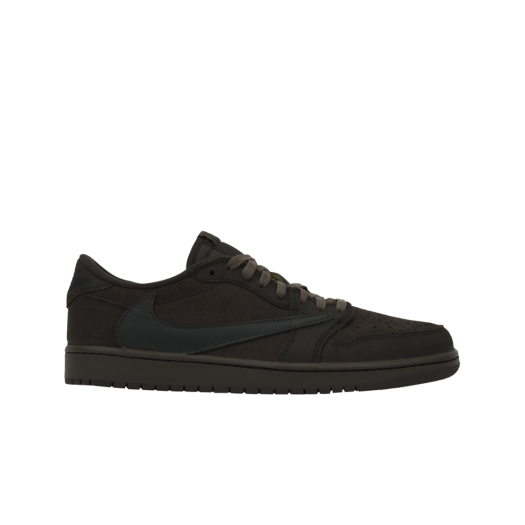 DM7866-202 Jordan 1 x Travis Scott Retro Low OG SP Velvet Brown and Dark Mocha