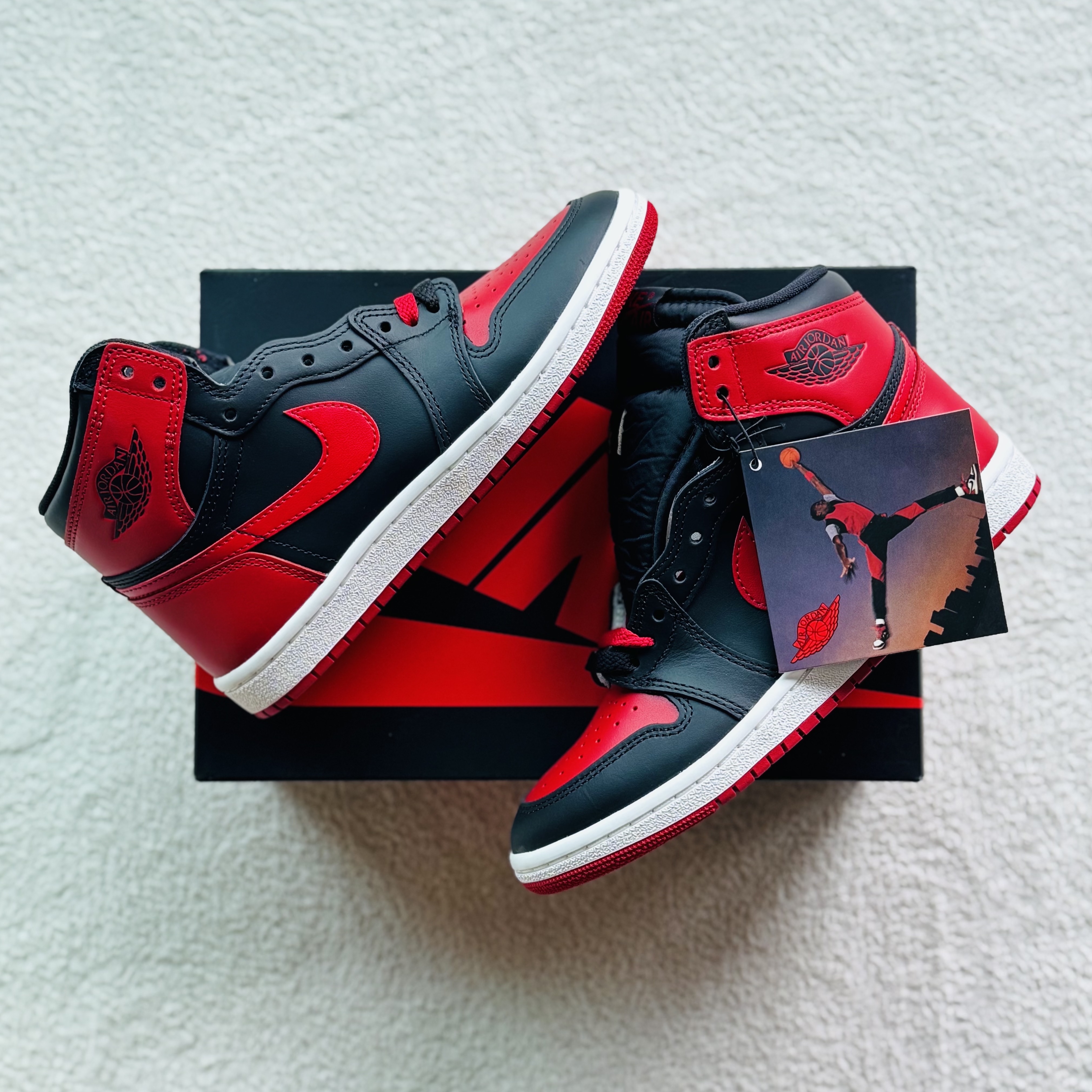Jordan 1 High 85 Bred 착용 스타일 - 1