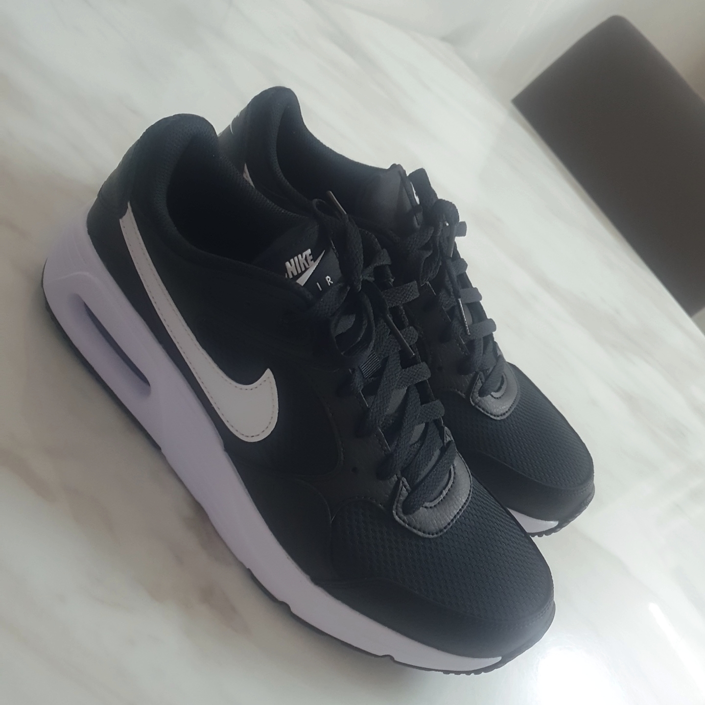 Nike Air Max SC Black White 착용 스타일