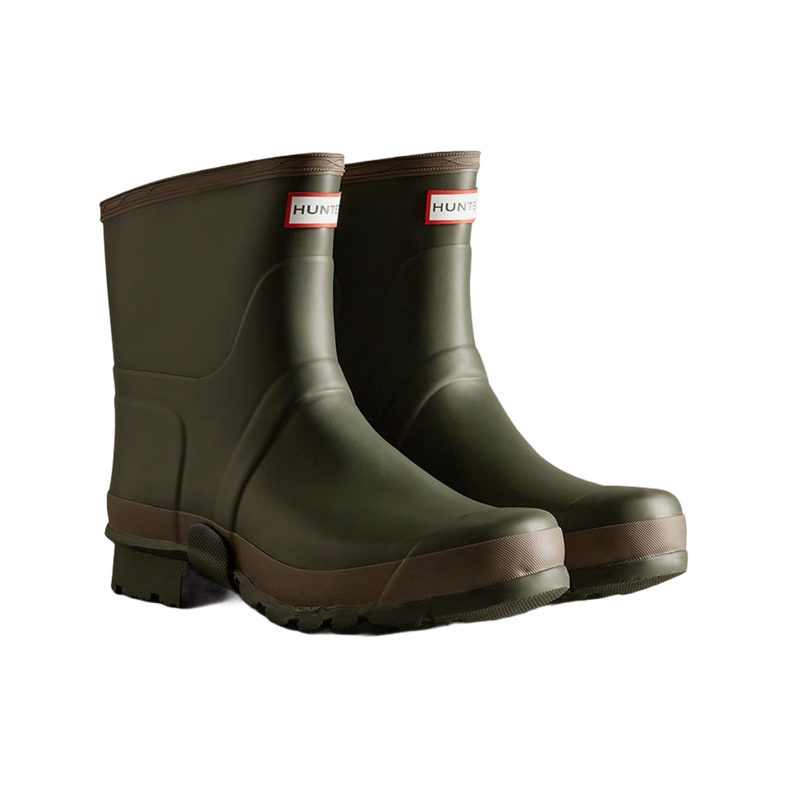 헌터 가드너 쇼트 부츠 다크 올리브 클레이(Hunter Gardener Short Boots Dark Olive Clay) - 2