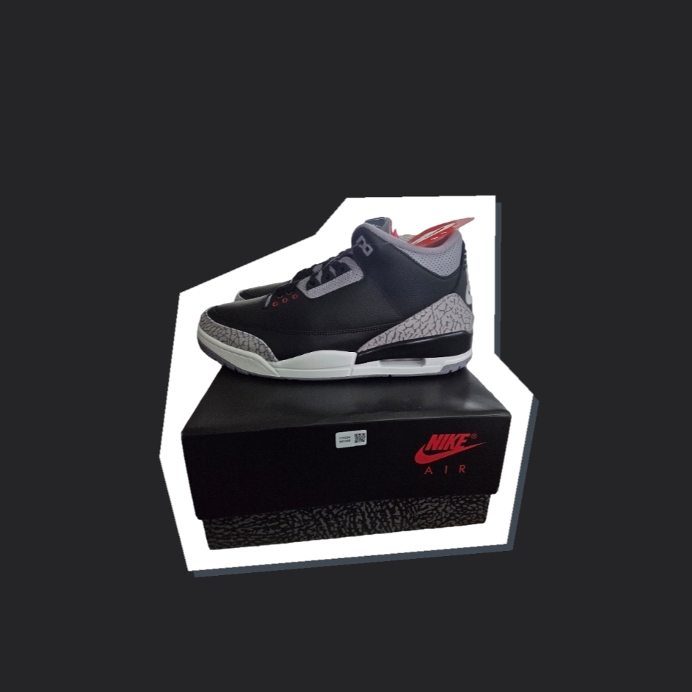 Jordan 3 Retro Black Cement 2024 착용 스타일 - 1
