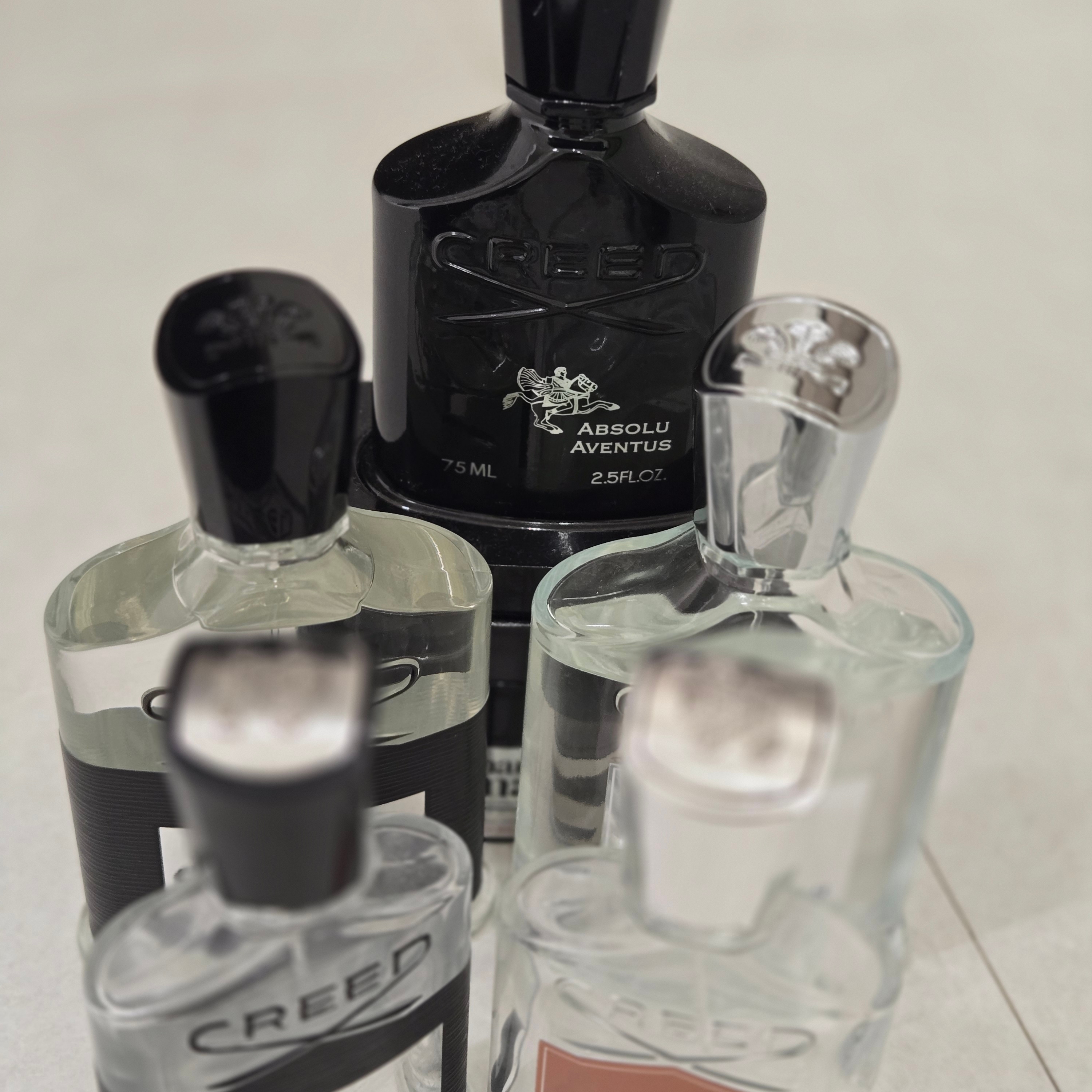 Creed Aventus Eau De Parfum 100ml, Creed Virgin Island Water Eau De Parfum 100ml 착용 스타일