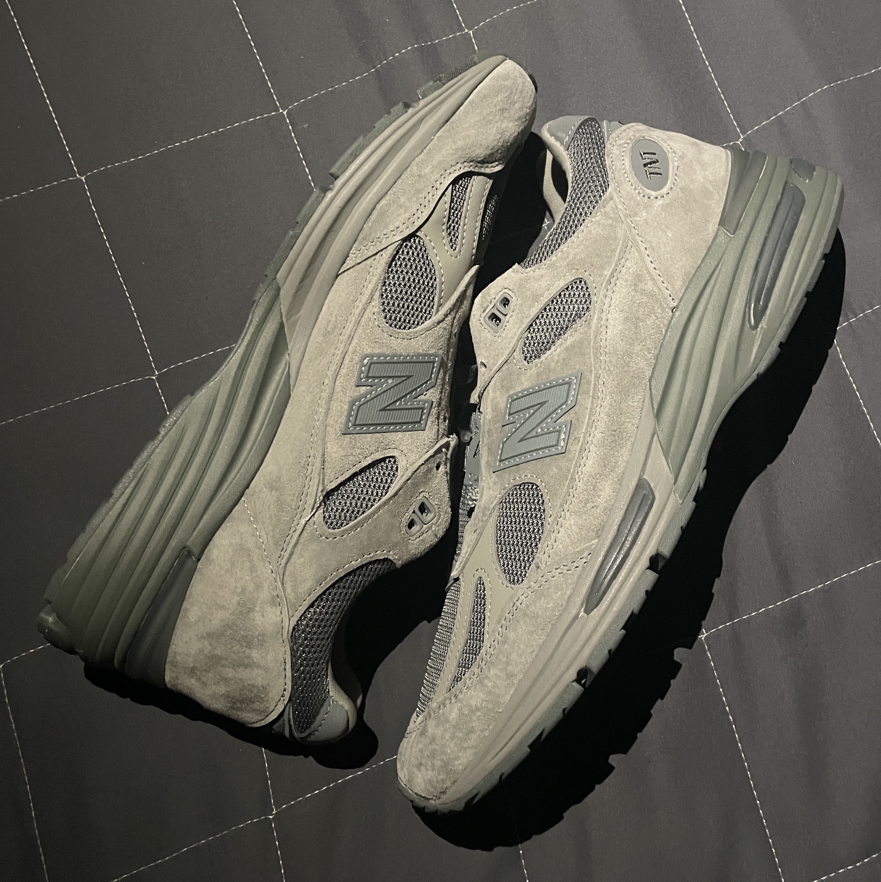 New Balance x Thisisneverthat 991v2 Made in UK Grey 착용 스타일