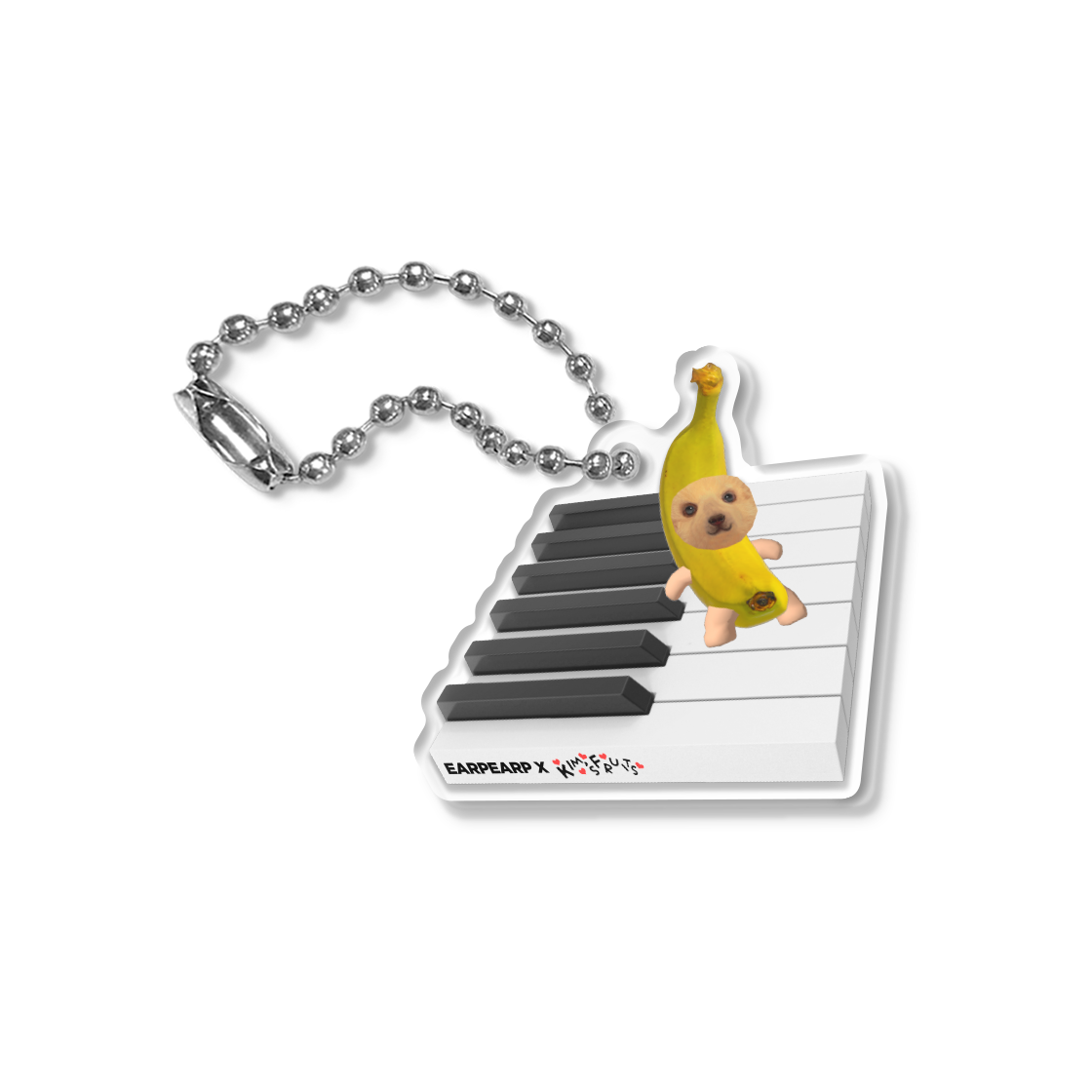 E2504_0338 [EARPEARP X KIMS FRUITS] Crazy E (Keyring)