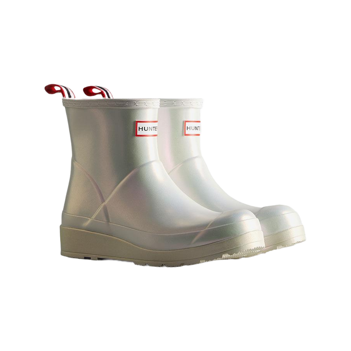 (W) 헌터 플레이 쇼트 네뷸라 부츠 실버((W) Hunter Play Short Nebula Boots Silver) - 2