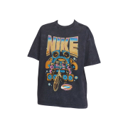 (W) Nike NSW Oversized T-Shirt Black - Asia