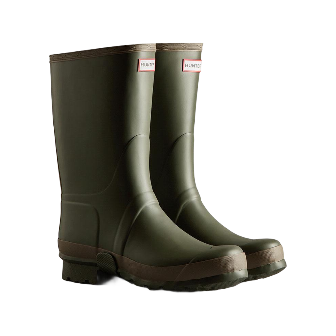 헌터 가드너 부츠 다크 올리브 클레이(Hunter Gardener Boots Dark Olive Clay) - 2