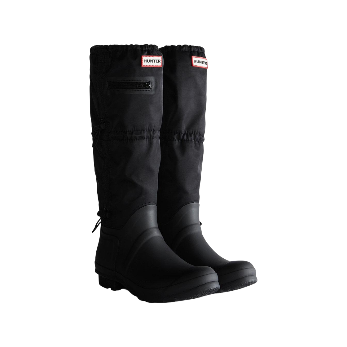 MFT9000RPB-BLK Hunter Original Travel Tall Rain Boots Black - #2