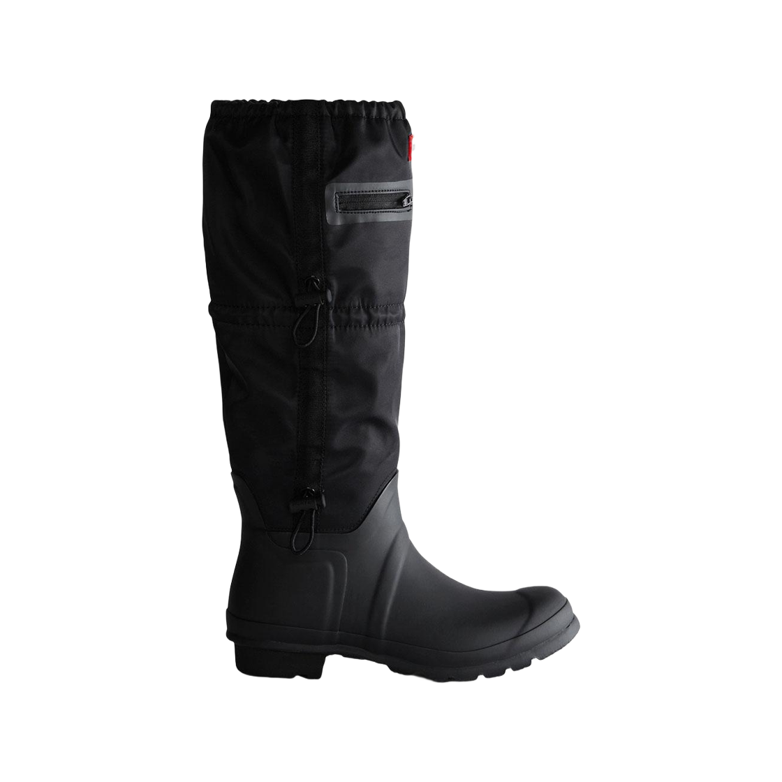 MFT9000RPB-BLK Hunter Original Travel Tall Rain Boots Black - 대표 이미지 #1
