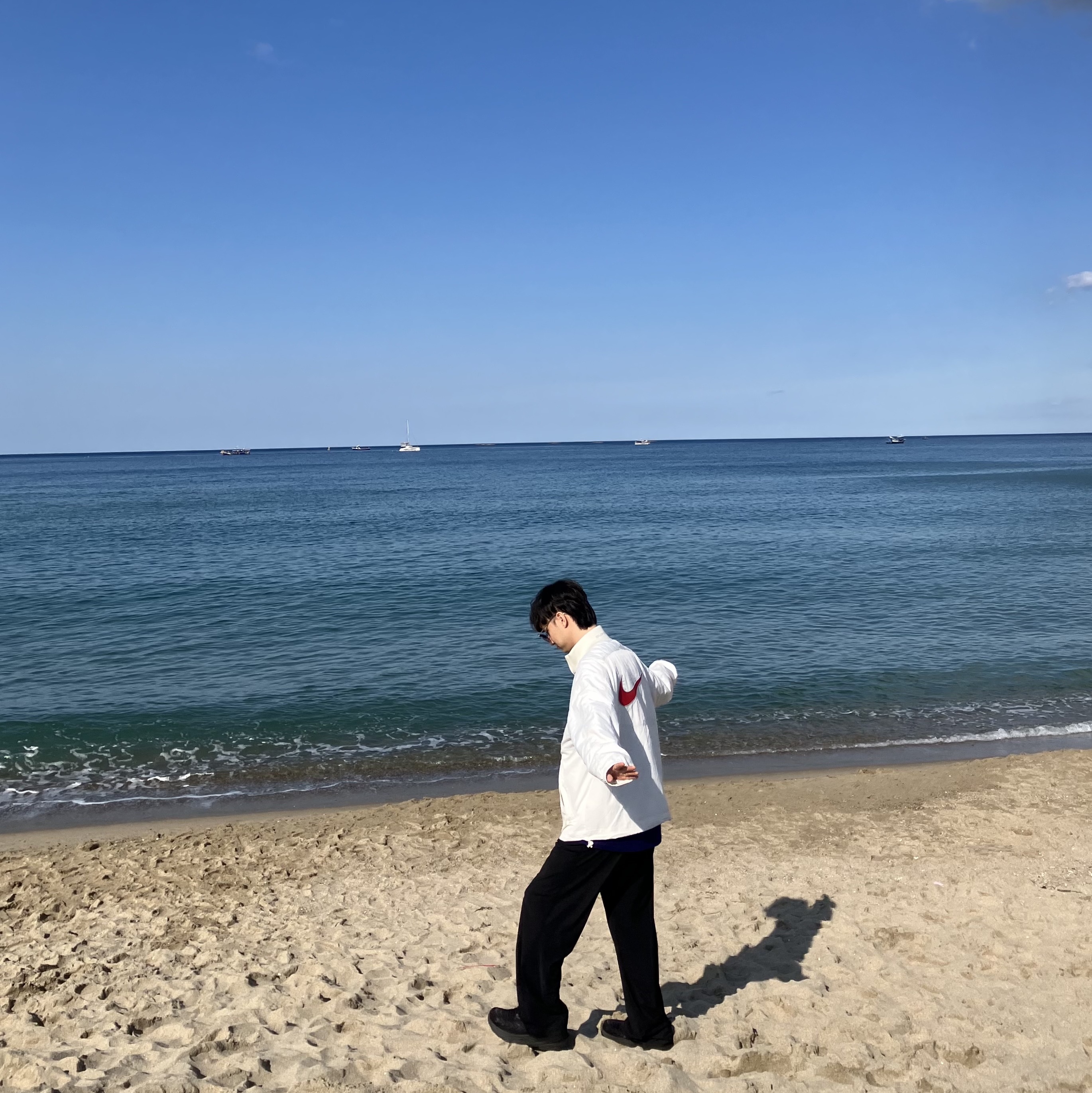 Supreme x Nike Ripstop Pullover White - 24SS 착용 스타일