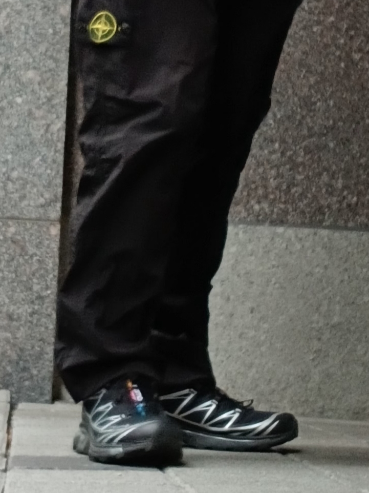 Nike ACG Trail Cap Black, Salomon XT-6 GTX Black Silver 착용 스타일 - 4