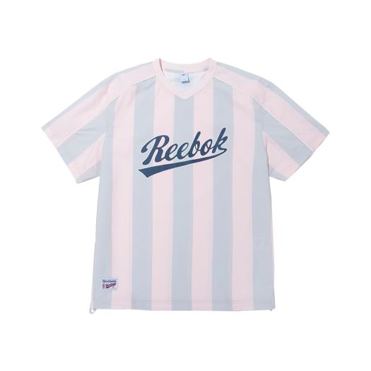 RETS5EM60P2 New Basic Lettering Short-Sleeve Piste - Pink