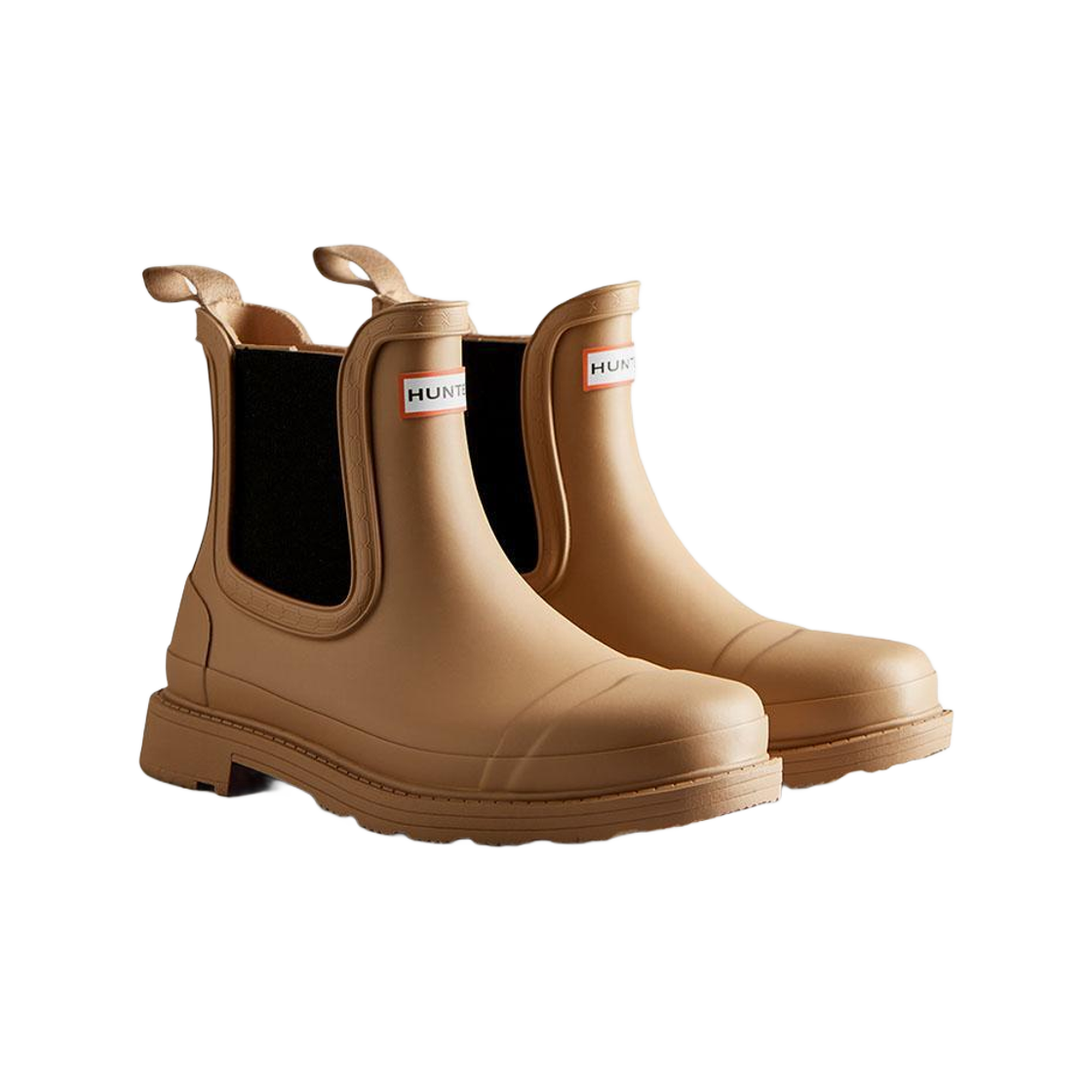 (W) 헌터 코만도 첼시 레인 부츠 토니((W) Hunter Commando Chelsea Rain Boots Tawny) - 2