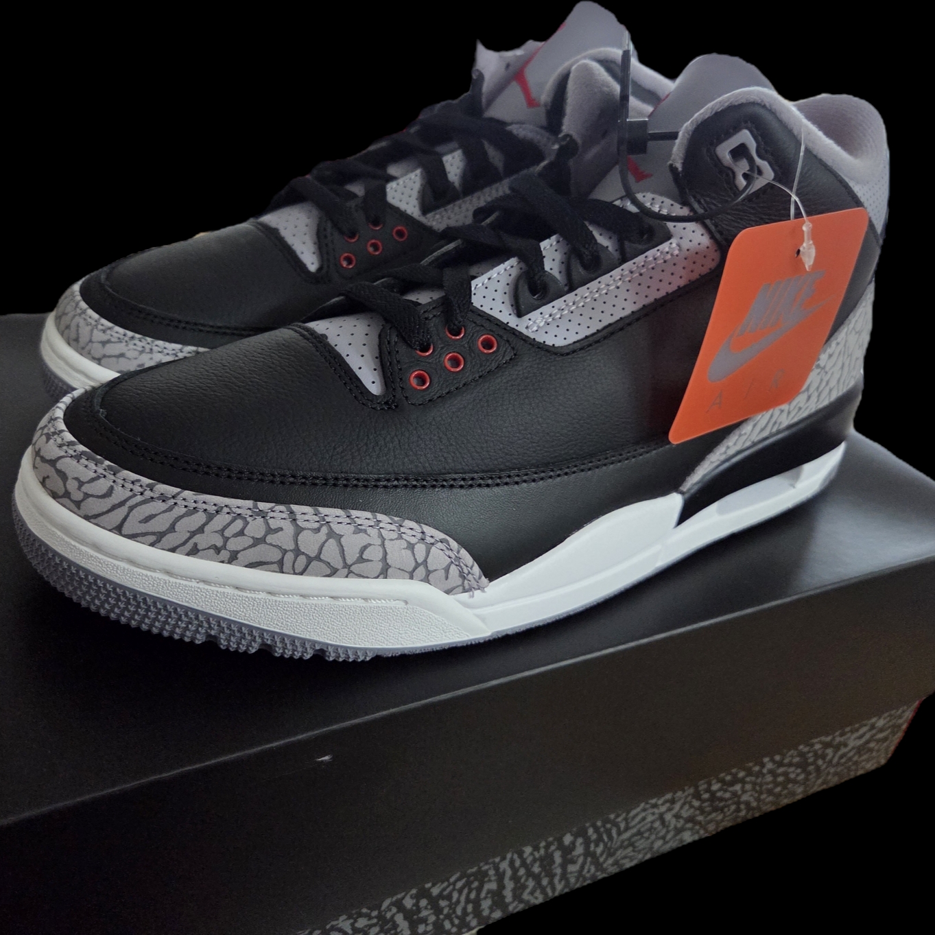 Jordan 3 Retro Black Cement 2024 착용 스타일 - 3