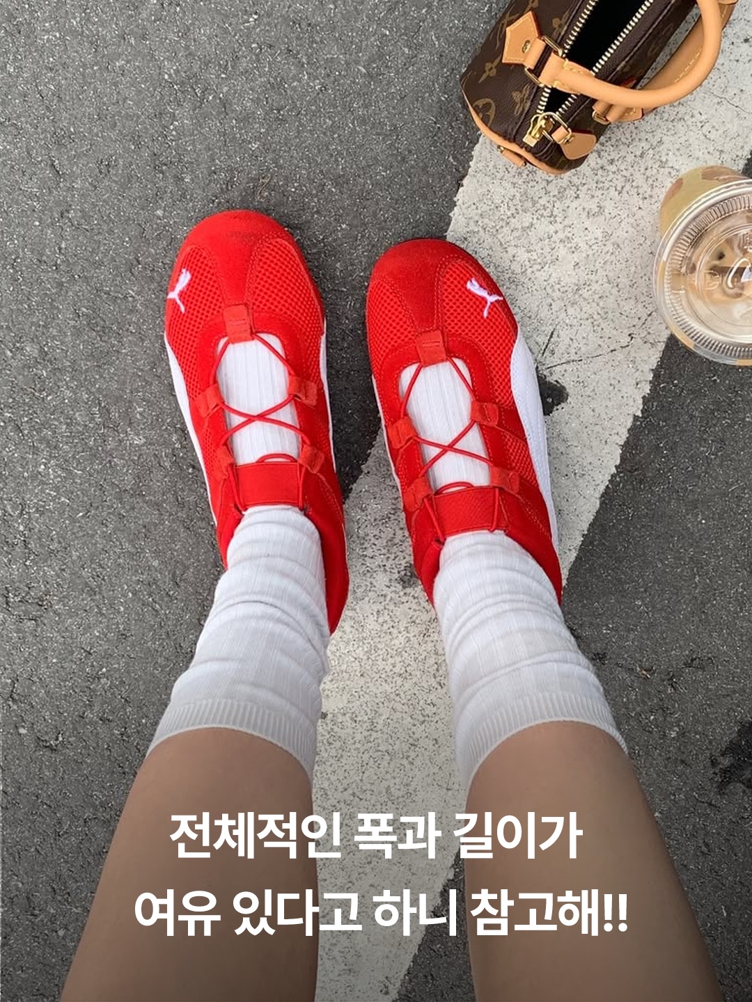 (W) Puma Speedcat Go Puma Black Puma White, (W) Puma Speedcat Go For All Time Red Puma White 착용 스타일 - 5