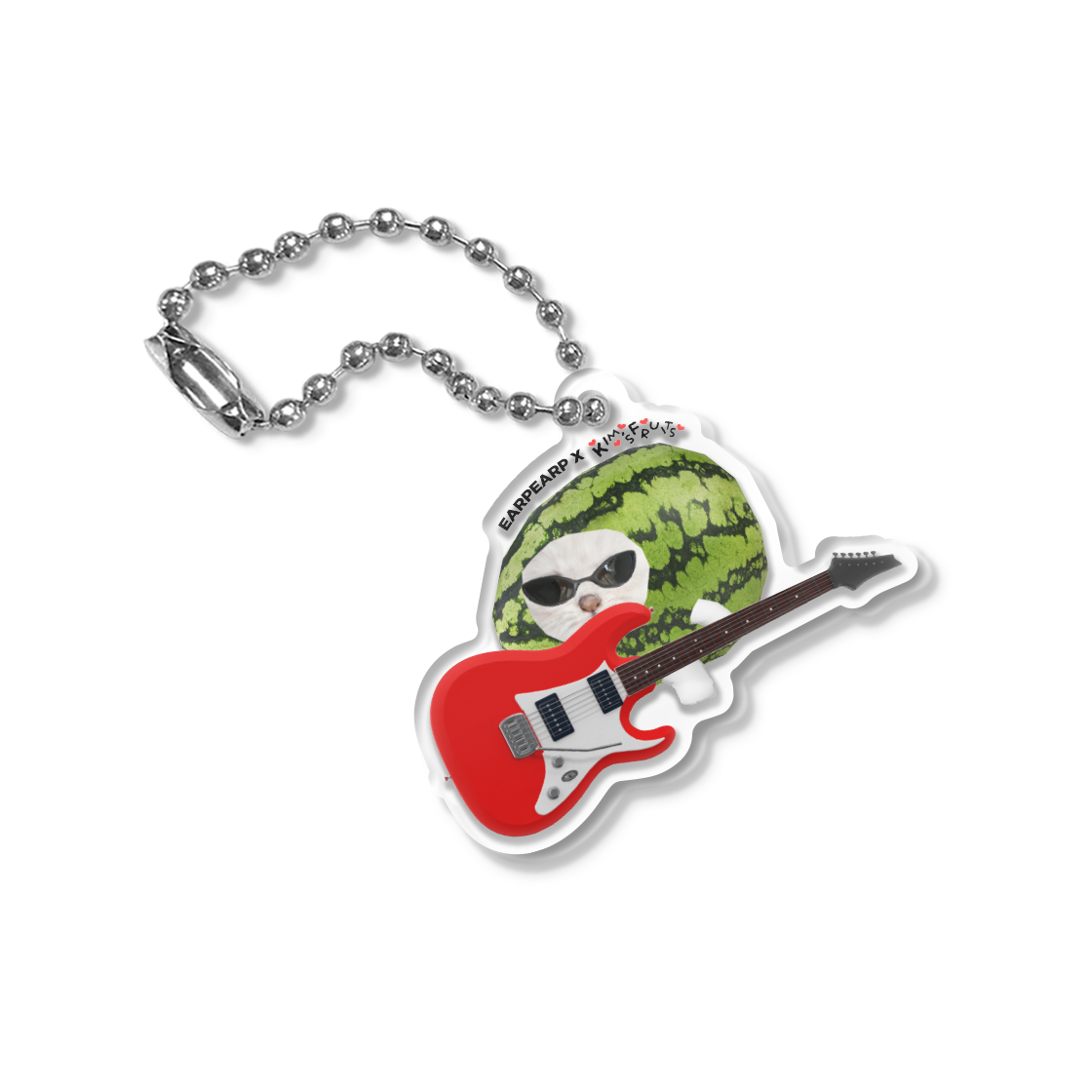 E2504_0337 [EARPEARP X KIMS FRUITS] Kill It, Wednesday (Keyring)