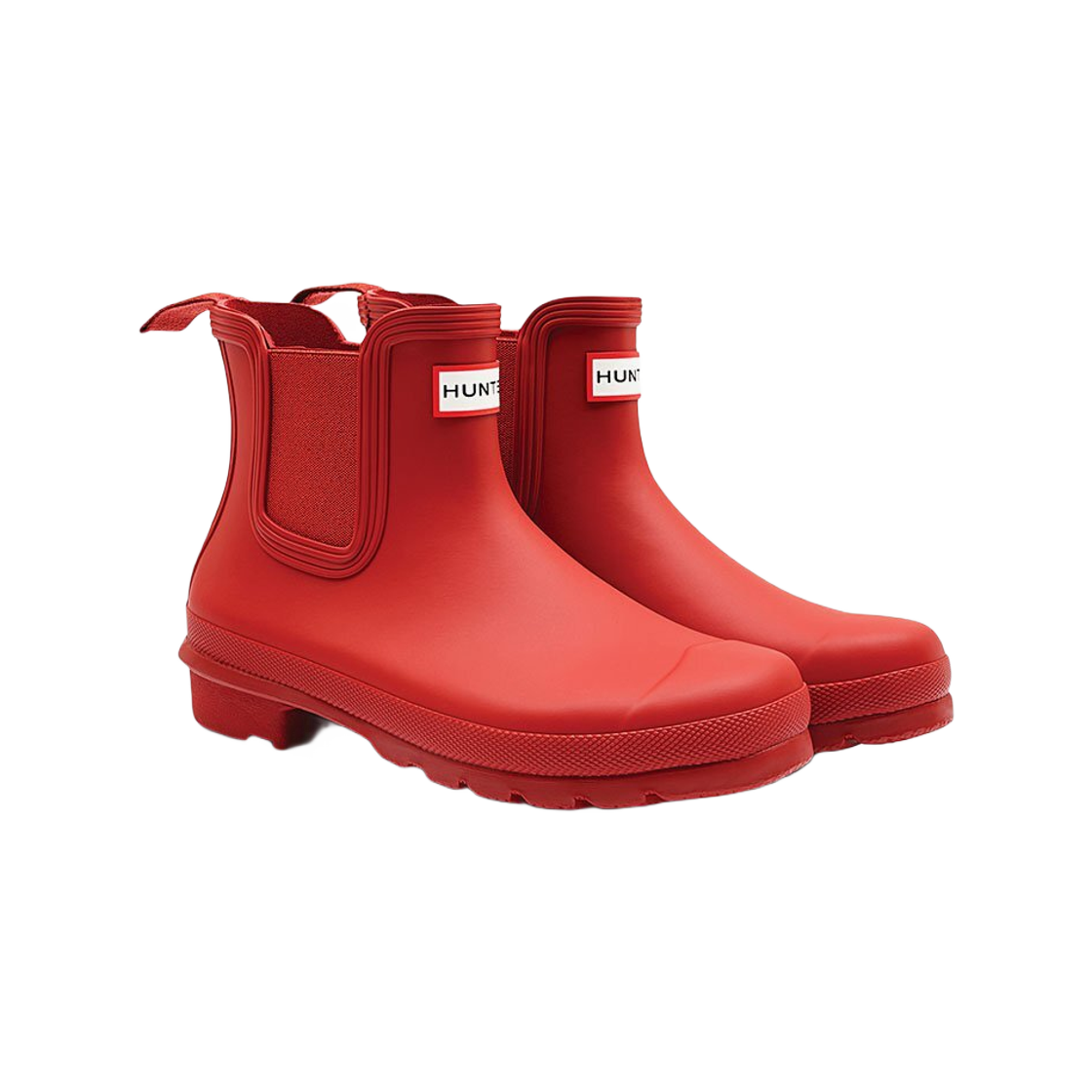 (W) 헌터 오리지널 첼시 부츠 밀리터리 레드((W) Hunter Original Chelsea Boots Military Red) - 2