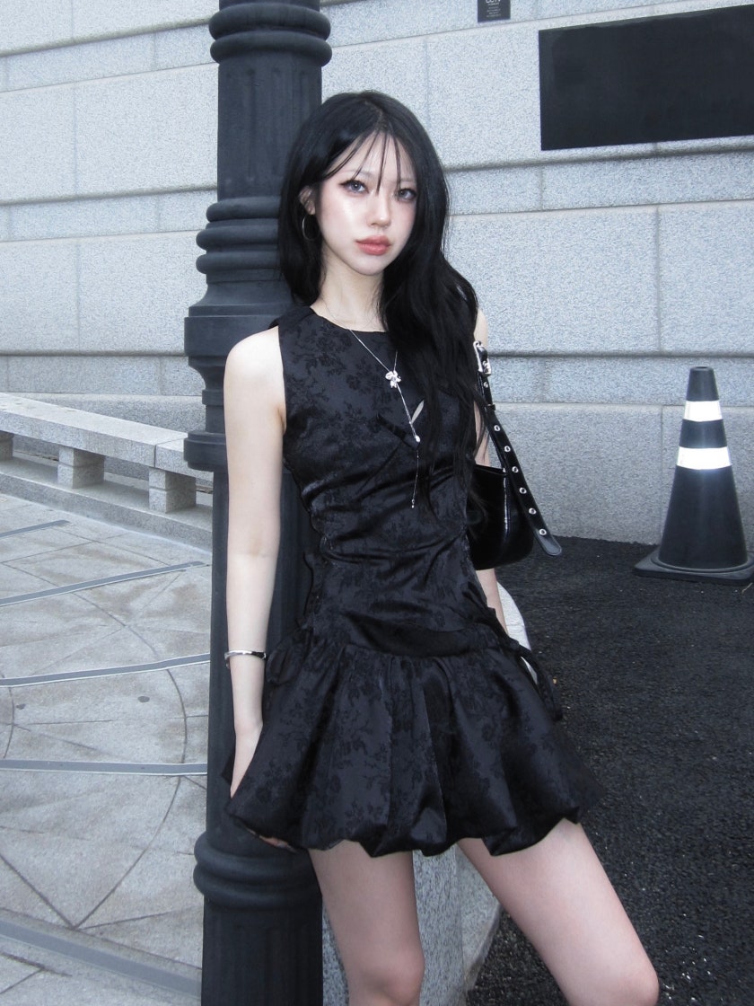 Kashiko★スカート★韓国★人気★Fairy Ribbon Bubble Skirt 3色 Kashiko☆スカート☆韓国☆人気☆Fairy Ribbon Bubble Skirt 3色