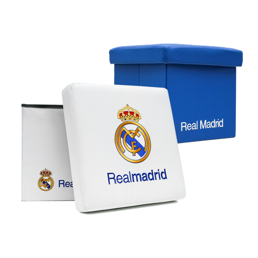 XE_real_stool_box XENICS Real madrid living stool box