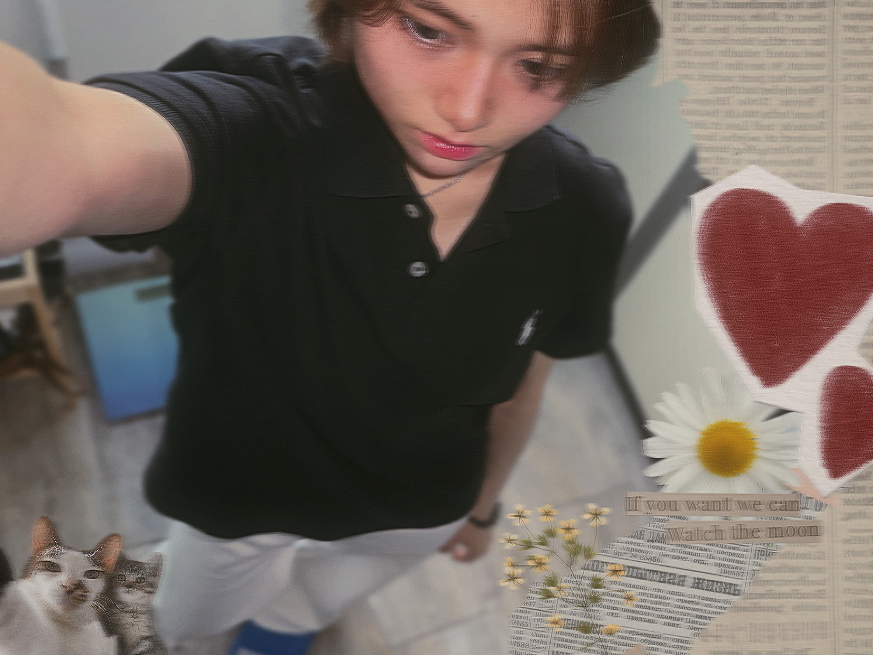 General Idea Woman Slim V-Neck Half T-Shirts White, Adidas Sneaker Sandal Core White Grey One 착용 스타일 - 5