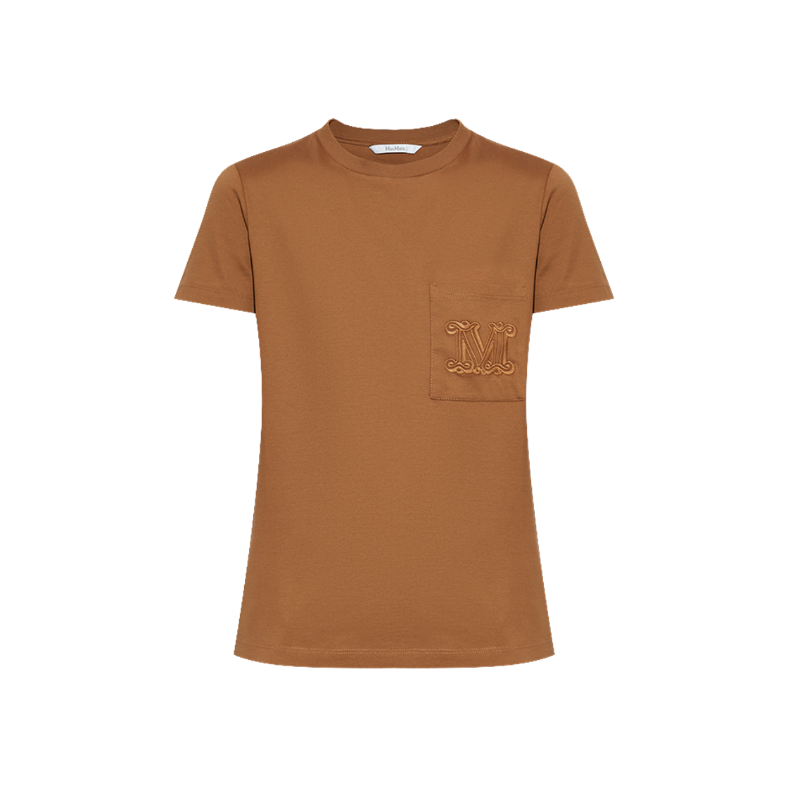 【関税&送料込】Max Mara Camel Cotton Papaia T-Shirt Cotton jersey T-shirt, camel | 