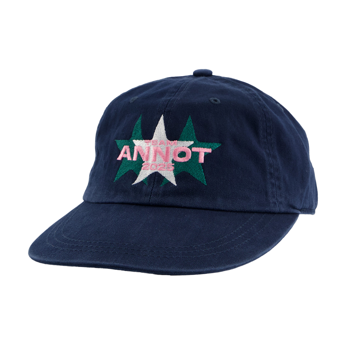 아노트 T.ANNOT 롱 빌 워싱 캡 네이비(ANNOT T.ANNOT Long Bill Washing Cap Navy) - 2