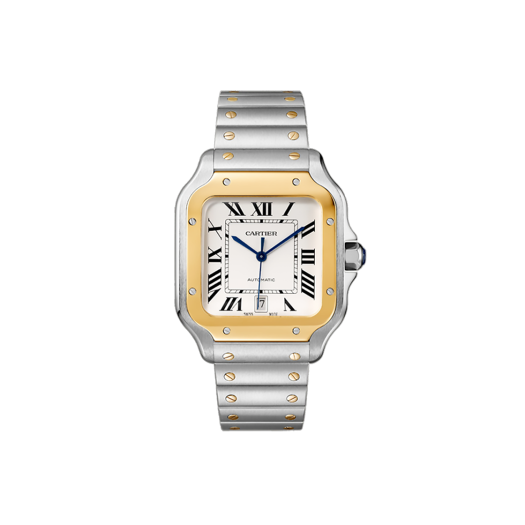 IT5ULHNM3R3P Cartier Santos Large 39.8 W2SA0009 White Roman