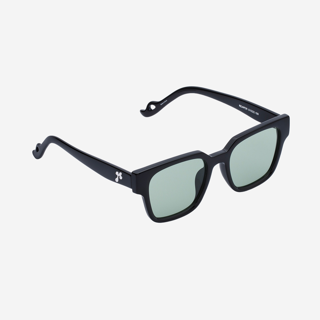 리끌로우 아세테이트 리퍼 선글라스 그린(RECLOW Acetate Reaper Sunglass Green) - 2