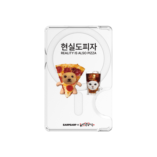 E2504_0232 [EARPEARP X KIMS FRUITS] Reality Escapizza (MagSafe Epoxy Card Slot)