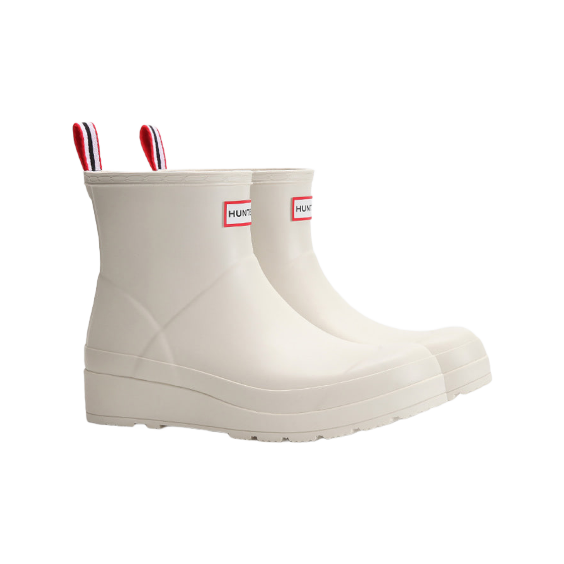 (W) 헌터 오리지널 플레이 쇼트 부츠 바닐라 크림((W) Hunter Original Play Short Boots Vanilla Cream) - 2