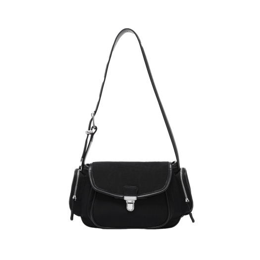 HVQWABA802BKA Vonvat Beltica Shoulder Bag Black