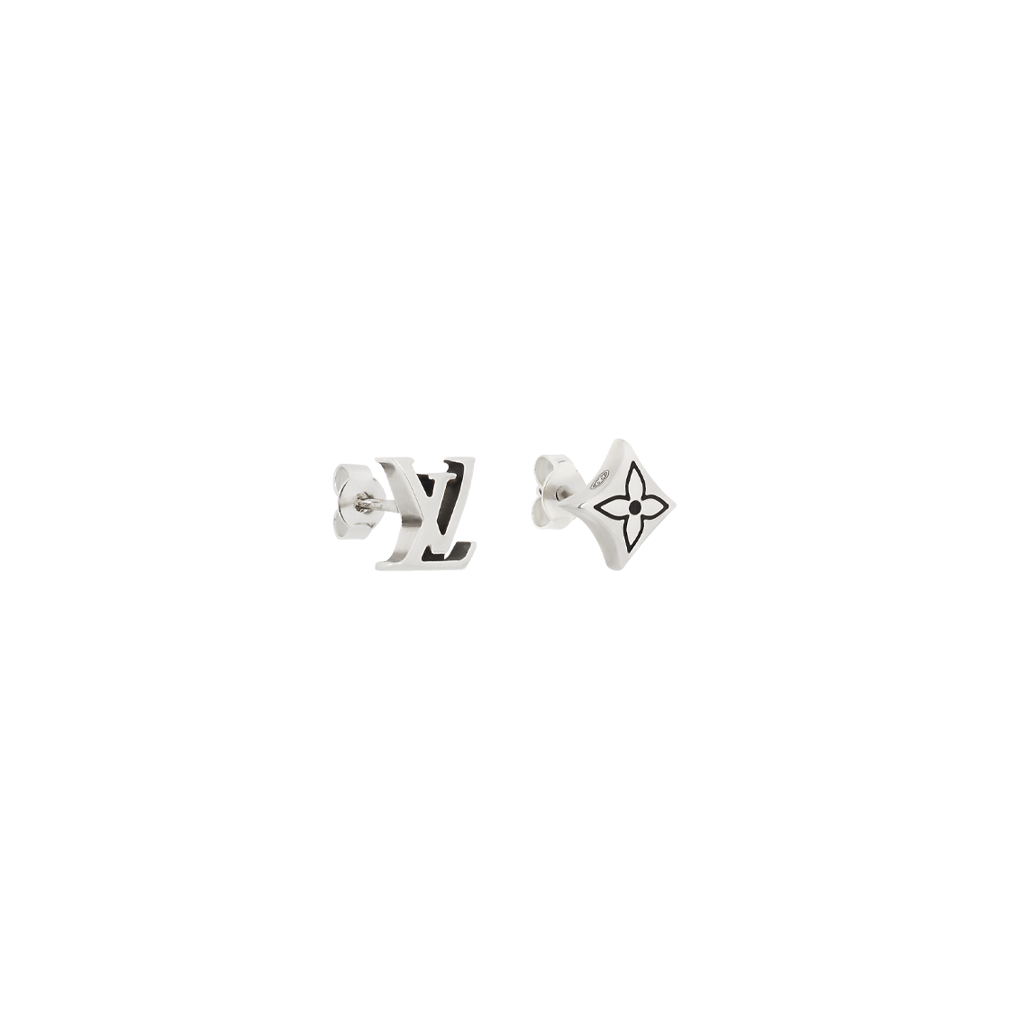 루이비통 LV 세일러 이어링 실버(Louis Vuitton LV Sailor Earrings Silver) - 2