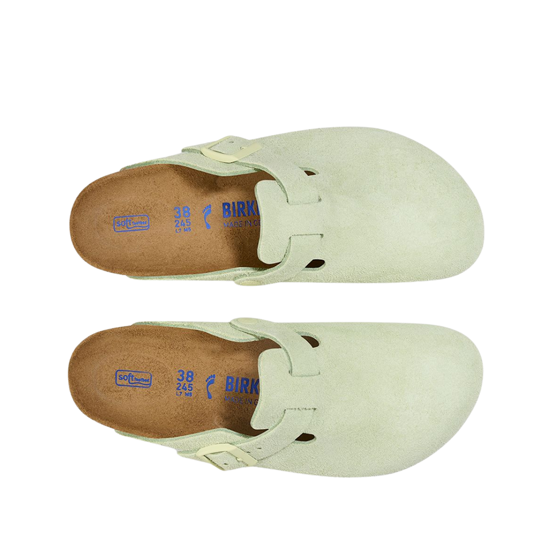 버켄스탁 보스턴 BS 페이디드 라임 - 레귤러(Birkenstock Boston BS Faded Lime - Regular) - 2