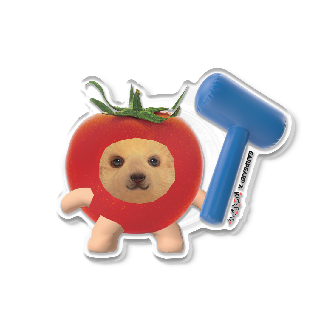 E2504_0260 [EARPEARP X KIMS FRUITS] No Story Uploading Without Reading DMs Acrylic Smart Tok