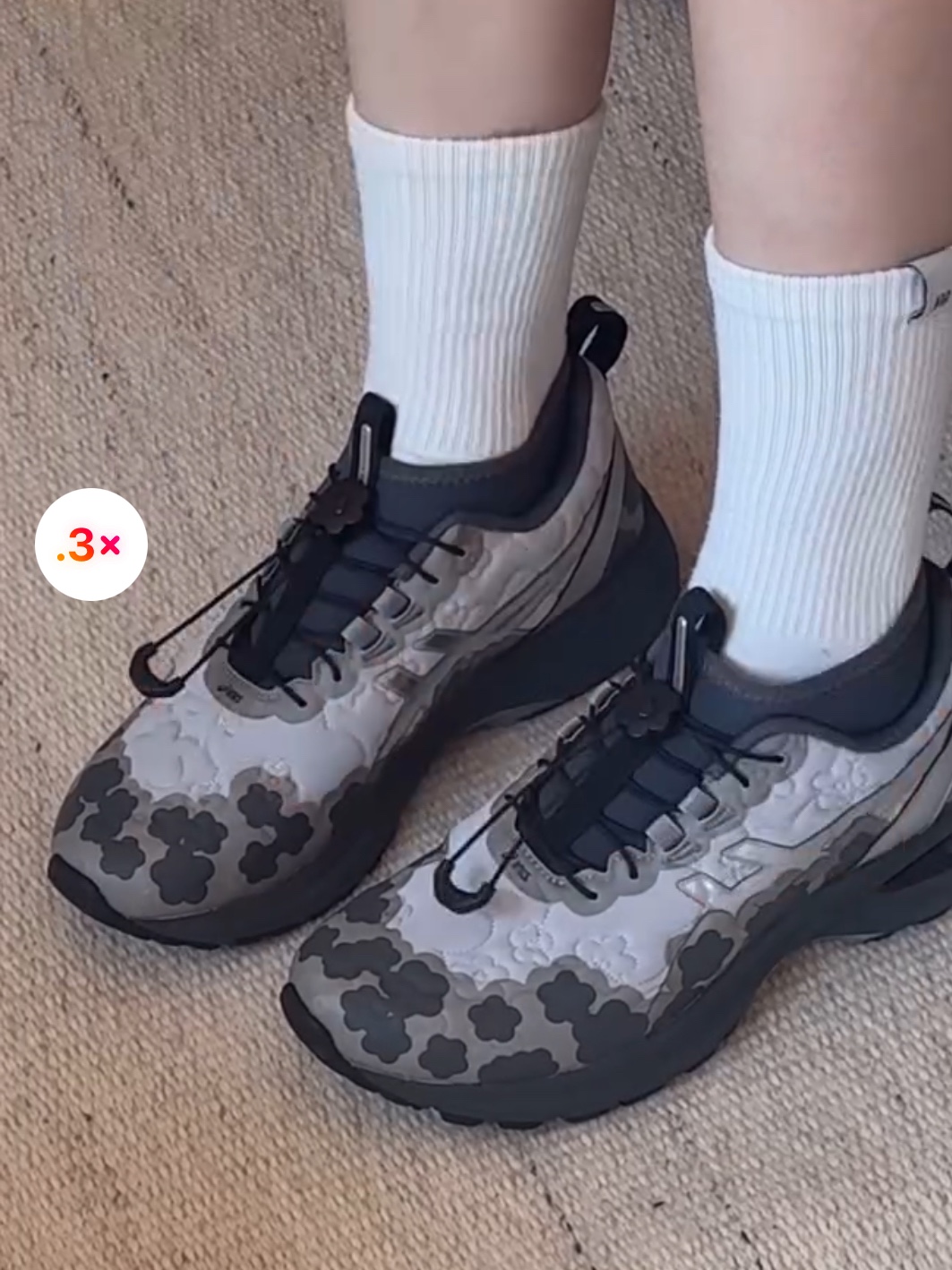 Asics x Cecilie Bahnsen Gel-Terrain MT Pure Silver 착용 스타일 - 4