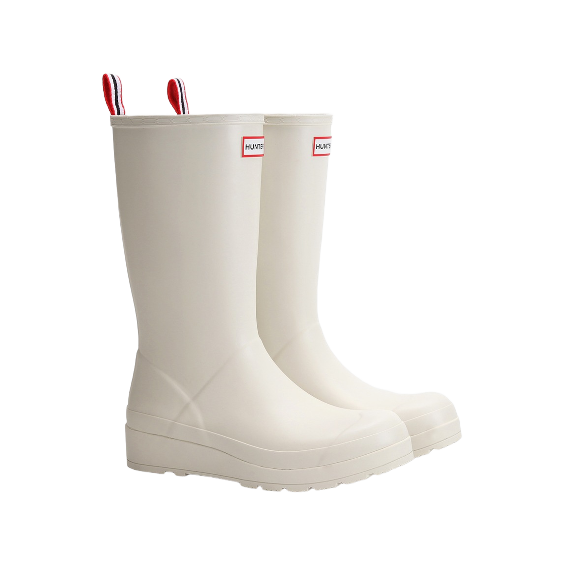 (W) 헌터 오리지널 플레이 부츠 톨 바닐라 크림((W) Hunter Original Play Boots Tall Vanilla Cream) - 2