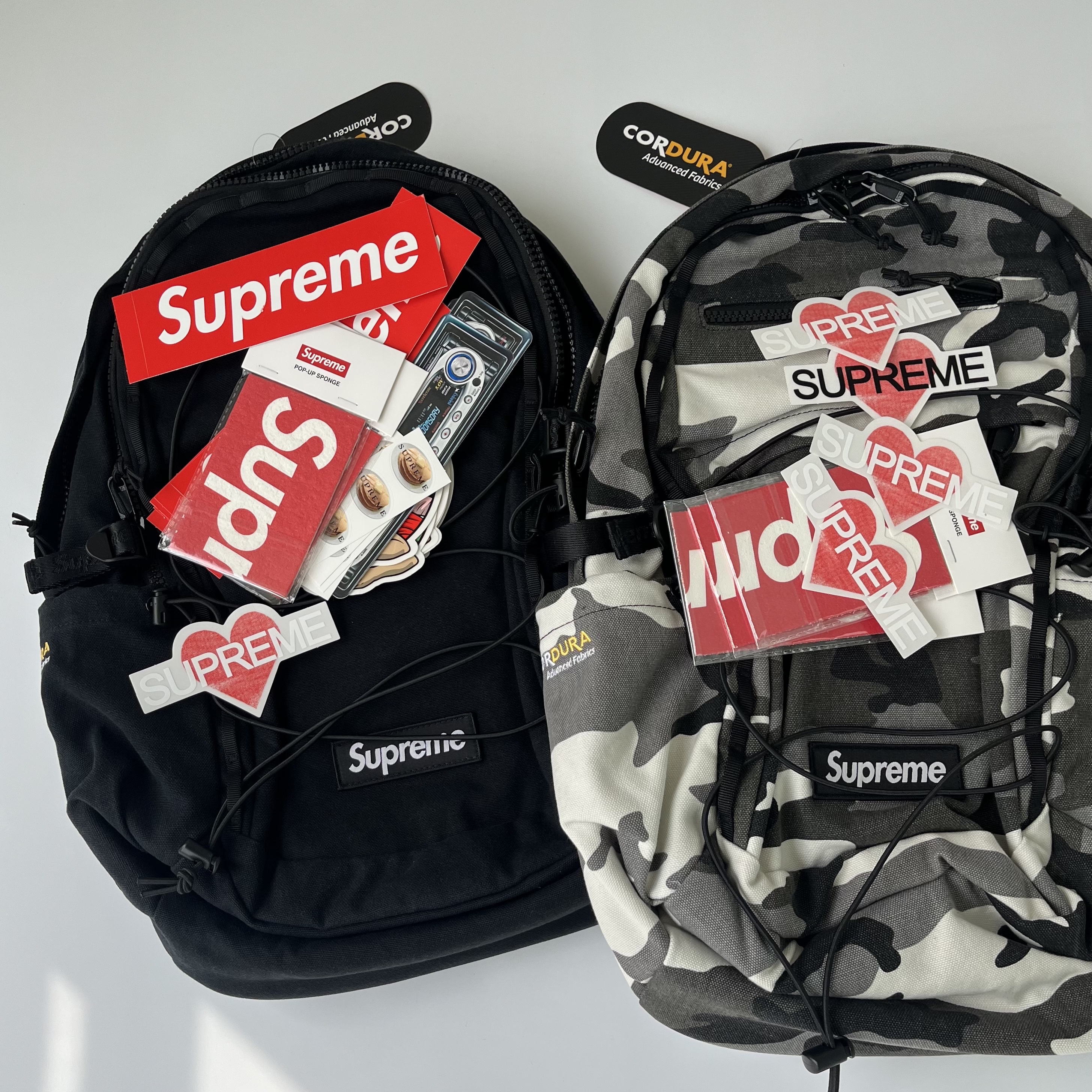 Supreme Backpack Snow Camo - 25SS 착용 스타일 - 3