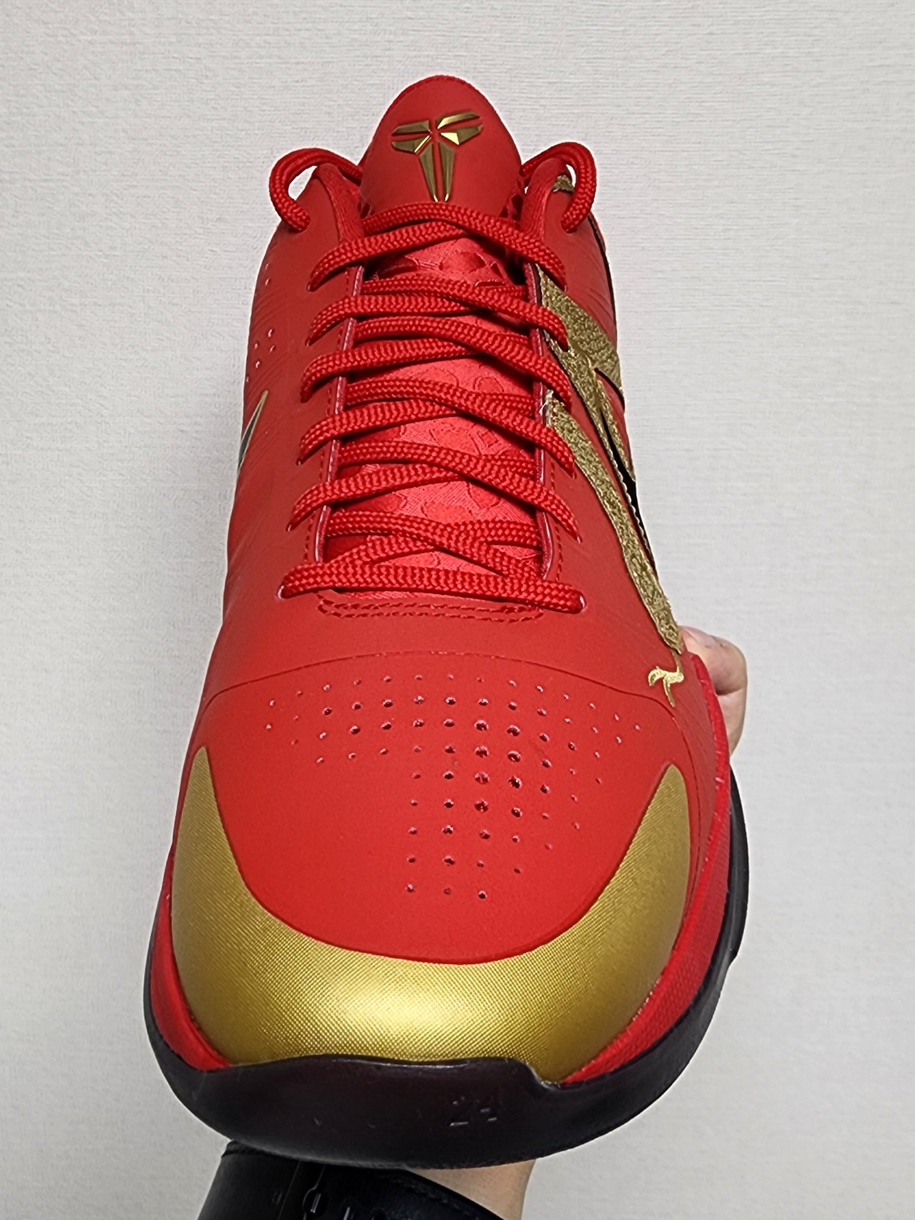Nike Kobe 5 Protro Year of the Mamba University Red 착용 스타일