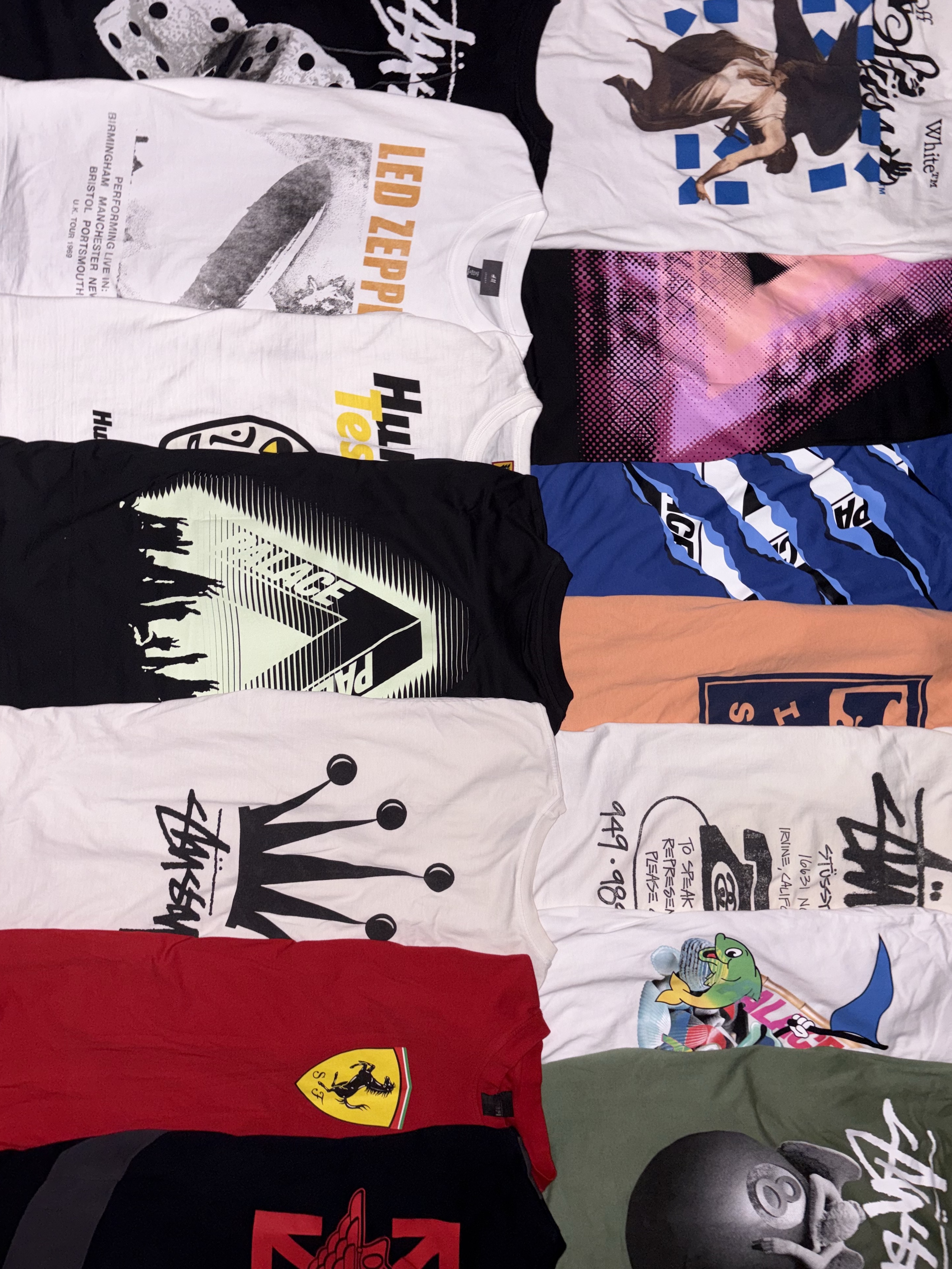 Palace Tri-Faded T-Shirt Black - 24FW, Palace Tri-Cult T-Shirt Black - 20FW 착용 스타일