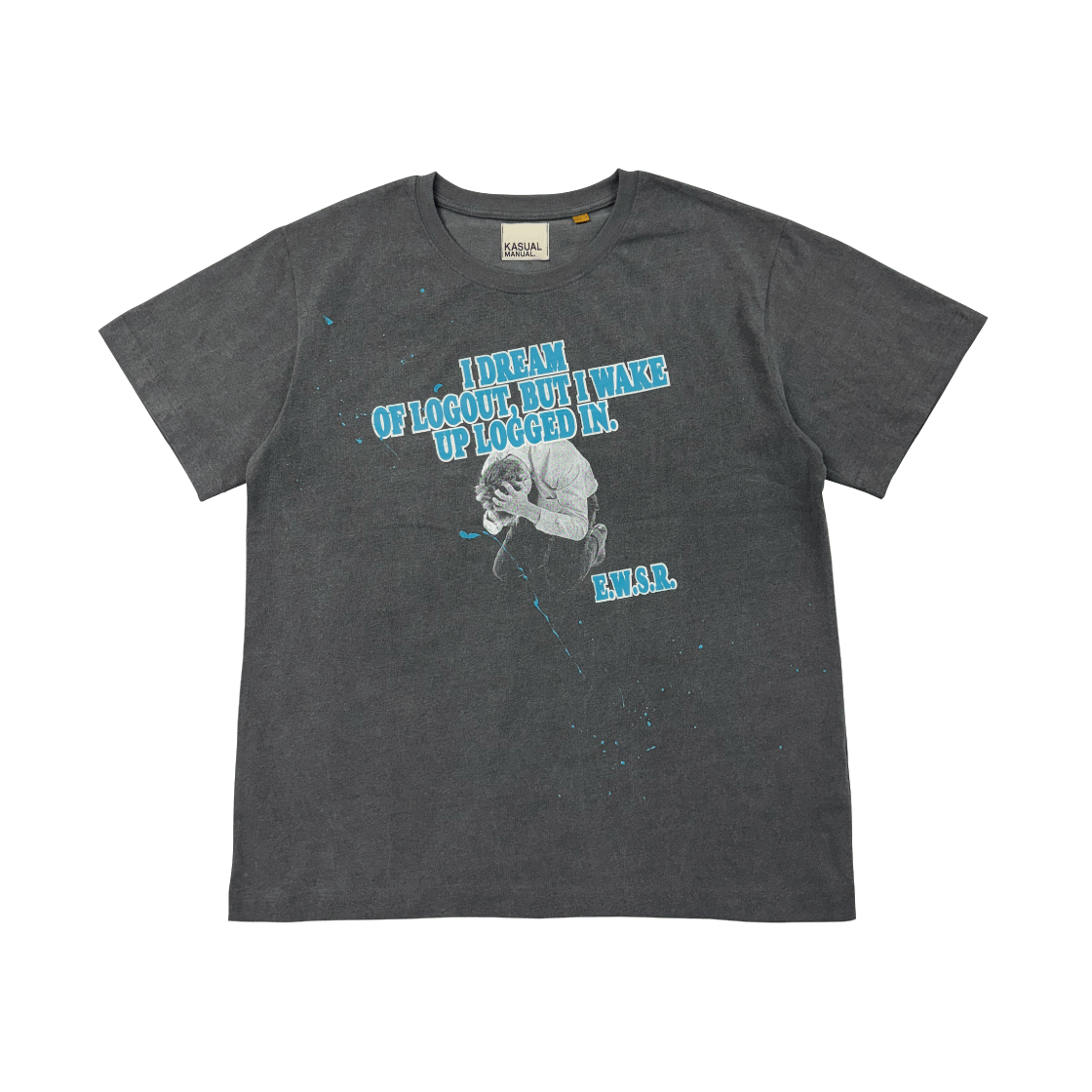 K35G Kasual Manual Logged in T-shirt