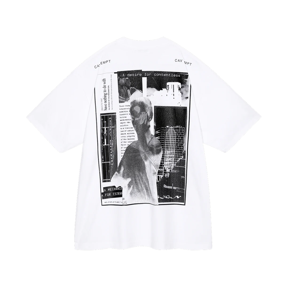 카브엠트 저스티파이어블 티셔츠 화이트 - 25SS(Cav Empt Justifiable T-Shirt White - 25SS) - 2