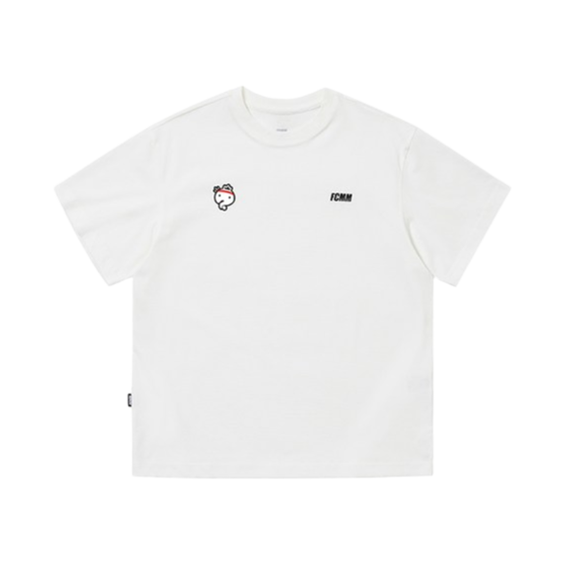 에프씨엠엠 x 무한도전 런 무도리x7 티셔츠 화이트(Fcmm x Infinite Challenge Run Mudorix7 T-Shirt White)